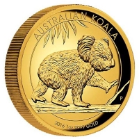 Australien - 100 AUD Koala 2016 - 1 Oz Gold HighRelief