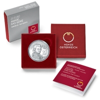 sterreich - 20 EUR Mozart das Genie 2016 - Silber PP