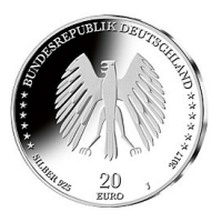 Deutschland - 20 EUR Bremer Stadtmusikanten 2017 - Silber Spiegelglanz