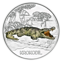 sterreich - 3 Euro Tier Taler Krokodil 2017 - Mnze