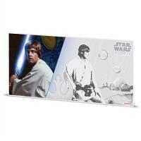 Niue - 1 NZD Star Wars Luke Skywalker - Silber-Banknote