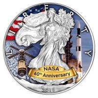 USA - 1 USD Silver Eagle Skylab 2018 - 1 Oz Silber Color