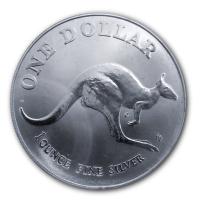 Australien - 1 AUD Silver Kangaroo 1993 - 1 Oz Silber