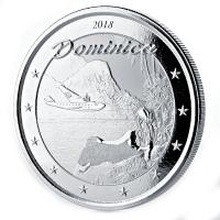 Dominica - 2 Dollar EC8 The Nature Island - 1 Oz Silber