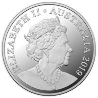Australien - 1 AUD RAM Queen Elisabeth 6. Portrait 2019 - 11,66g Silber PP