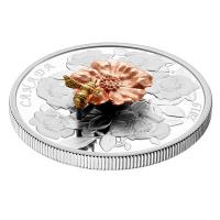 Kanada - 50 CAD Hummel und Blte 2018 - 5 Oz Silber