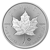 Kanada 5 CAD Maple Leaf 2019 1 Oz Silber
