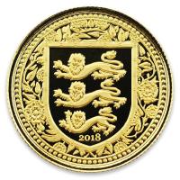 Gibraltar - 2 GBP Royal Arms of England 2018 - 1/5 Oz Gold
