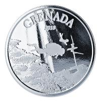 Grenada - 2 Dollar EC8 Diving Paradise - 1 Oz Silber