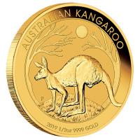 Australien - 50 AUD Knguru 2019 - 1/2 Oz Gold