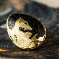 Palau - 1 USD Golden Dragon Egg / Goldenes Drachenei - Goldmnze
