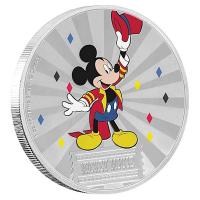 Niue - 2 NZD Disney Mickey Mouse Carnival Karneval 2019 - 1 Oz Silber
