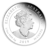 Australien - 0,5 AUD New Born Baby 2019 - 1/2 Oz Silber