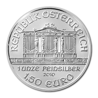 sterreich - 1,5 EUR Wiener Philharmoniker 2010 - 1 Oz Silber
