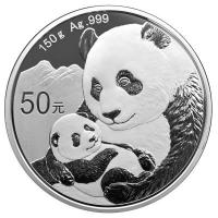 China - 50 Yuan Panda 2019 - 150g Silber PP