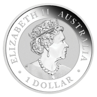Australien 1 AUD Wedge Tailed Eagle 2019 1 Oz Silber Rckseite