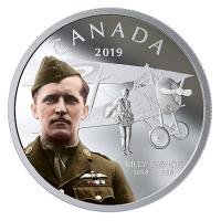 Kanada - 20 CAD Jagdflieger Billy Bishop 2019 - 1 Oz Silber