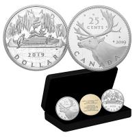 Kanada - 1,25 CAD Mnzentwrfe - 2*1 Oz Silber Set