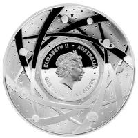 Australien - 5 AUD Earth and Beyond Sonne - 1 Oz Silber