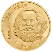 Mongolei - Karl Marx 2019 - Gold PP