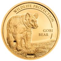 Mongolei - Wildlife Protection Gobi Bear (Gobi Br) 2019 - Gold PP