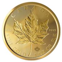 Kanada - 50 CAD Incuse Maple Leaf 2019 - 1 Oz Gold