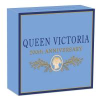 Australien - 2 AUD 200. Geburtstag Queen Victoria 2019 - 2 Oz Silber AntikFinish