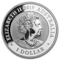 Australien 1 AUD Schwan 2019 1 Oz Silber Rckseite
