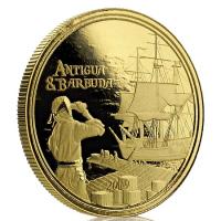 Antigua und Barbuda - 10 Dollar EC8II Rum Runner 2019 - 1 Oz Gold