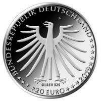 Deutschland - 20 EUR Tapfere Schneiderlein 2019 - Silber Spiegelglanz