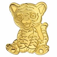 Palau - 1 USD Tiny Tiger / Kleiner Tiger - Goldmnze