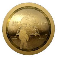 Kanada - 100 CAD 50 Jahre Mondlandung 2019 - 1/2 Oz Gold