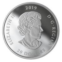 Kanada - 20 CAD Viola Desmond Set 2019 - 1 Oz Silber + Banknote