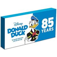 Niue - 1 NZD Disney 85 Jahre Donald Duck 2019 - Silber-Banknote