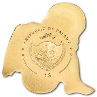 Palau - 1 USD Goldener Schutzengel - Goldmnze