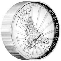 Australien - 10 AUD Wedge Tailed Eagle 2019 - 10 Oz Silber HR