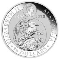 Australien - 30 AUD Kookaburra 2020 - 1 KG Silber