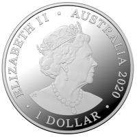 Australien - 1 AUD Kangaroo at Dawn 2020 - Silber Proof