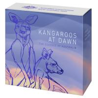 Australien - 1 AUD Kangaroo at Dawn 2020 - Silber Proof