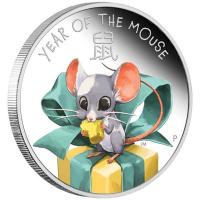 Tuvalu - 0,5 TVD Baby Mouse/Maus 2020 - 1/2 Oz Silber