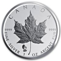 Kanada - 5 CAD Maple Leaf 2019 - 1 Oz Silber Privy Phonograph