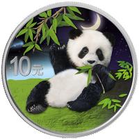 China - 20 Yuan Panda 2020 Tag und Nacht Set - 2*30g Silber Color