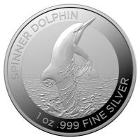 Australien - 1 AUD RAM Delphin Dolphin 2020 - 1 Oz Silber