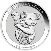 Australien - 1 AUD Koala 2020 - 1 Oz Silber