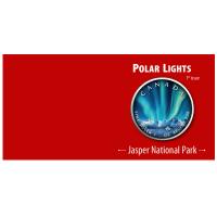 Kanada - 5 CAD Maple Leaf Polarlichter 1: Jaspar - 1 Oz Silber Color
