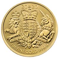 Grobritannien - 100 GBP The Royal Arms 2020 - 1 Oz Gold