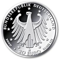 Deutschland - 20 EURO 250 Geb. Beethoven 2020 - Silber Spiegelglanz