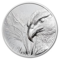 Mongolei - 500 Togrog Majestic Eagle 2020 - 1 Oz Silber
