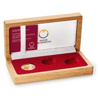 sterreich - Sammlerbox fr Serie Naturschatz Alpen - 50 Euro Gold