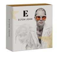 Grobritannien - 1 GBP Music Legends Elton John 2020 - 1/2 Oz Silber PP